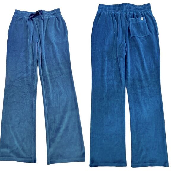 Hurley ~ dark Teal Velour Pull on Lounge Pants ~ size Small - Picture 1 of 12